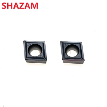 

CCMT2-1 CCMT060204 Carbide Inserts Cutter CNC Lathe Turning Tools For Metal Internal Turning Tool SHAZAM Wholesale IC907 Inserts