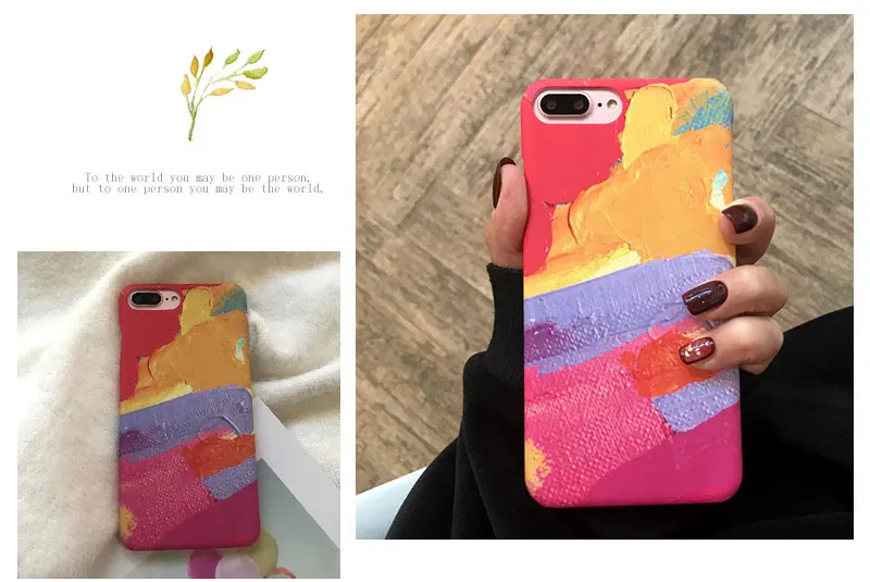 Graffiti Pink Hard Phone Case For iPhone 6 7 8 Plus Cover Case For iPhone X XS 7Plus 8Plus 6 s Plus Cases Fundas Coque Capinha   (9)