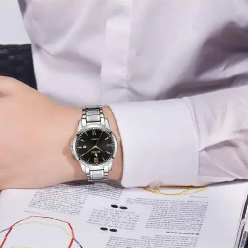 Мужские часы BUREI мужские военные кварцевые наручные Топ бренд роскошные