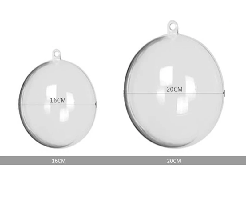 4 см 5 см 6 см 7 см 8 см и 9 см, 10 см, 12 см, 20 см Новогодние ёлки подвесных шаров для занавесок украшения защитная пленка высокой прозрачности пластиковое украшение вечерние поставки