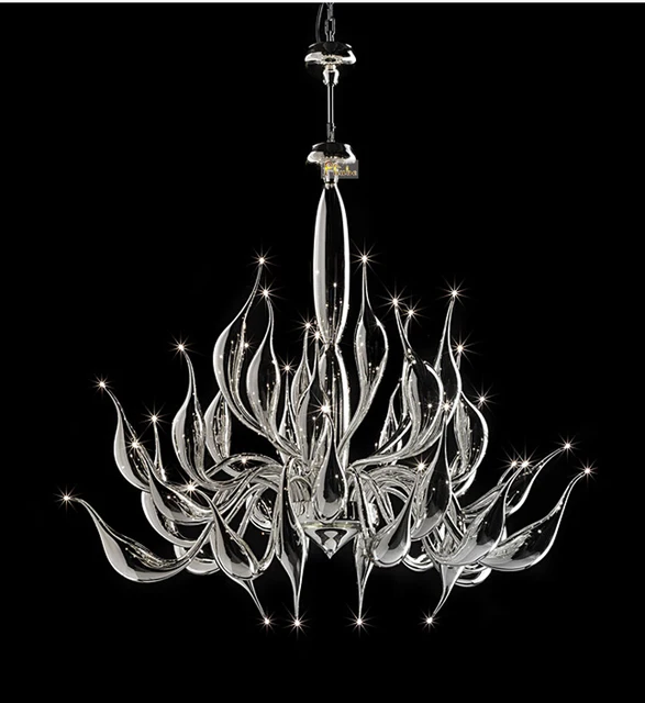 Italy swan chandelier modern murano chandeliers creative art glass ... Murano chandelier modern