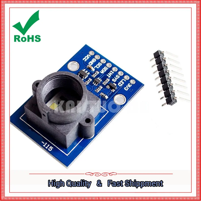 

115 newest color sensor color recognition module TCS3414CS board