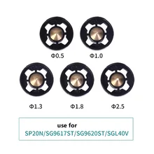 2шт медный сопло для электрического распылителя краски спрей DIY Электрический Spritzpistole