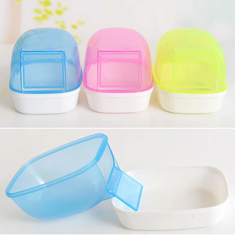 

Plastic Ferret Bath Pool Pet Dust Sand Bathroom Shower Hamster Toilet Chinchilla Bathtub Bathing Box