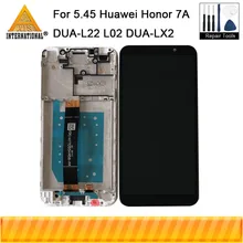 Axisinternational – écran tactile LCD avec châssis, 5.45 pouces, pour Huawei Honor 7S/Honor 7A DUA-TL00/DUA-L22=