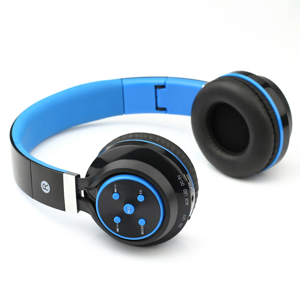 

Original Bluetooth Stereo Wireless Headphones Built-in Mic Micro-SD/FM Radio Casque Audio Bluetooth V2.1 Over-Ear Headphones