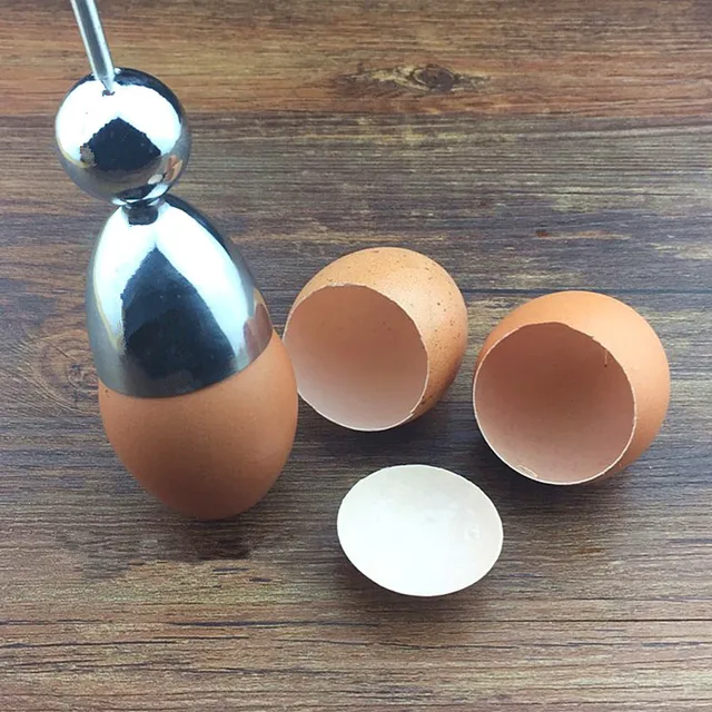 Stainless Steel Egg Opener Tool Egg Open Shell Cut Fancy Egg Cutter