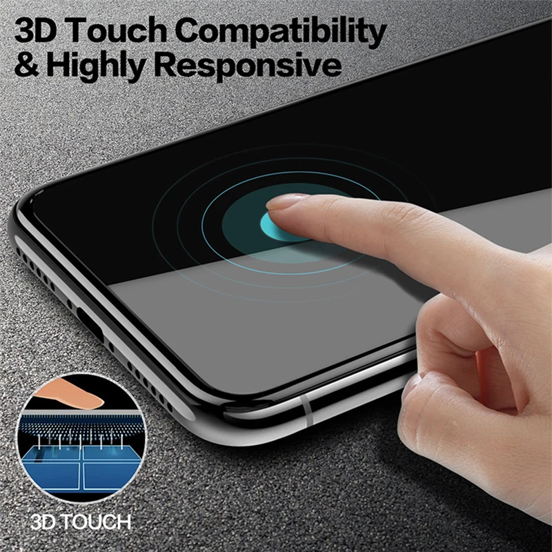 Suntaiho 6D 9H Gehärtetem Für iphone X Glas Für iphone X XR XS MAX Screen Protector Volle Abdeckung