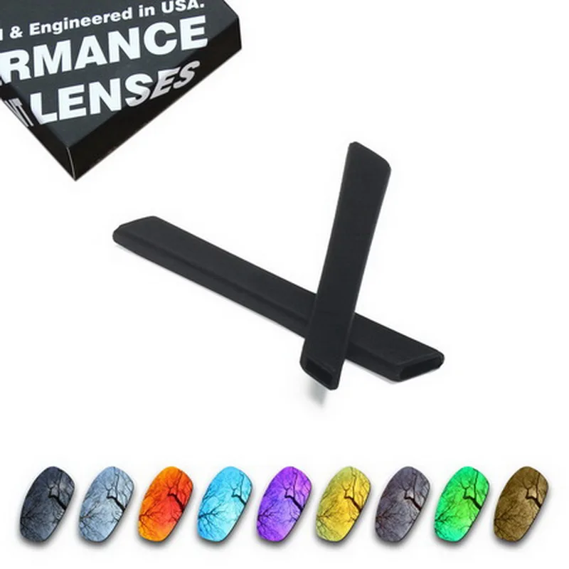 Millerswap Polarized Replacement Lenses & Black Ear Socks for Oakley Split Jacket Sunglasses - Multiple Options