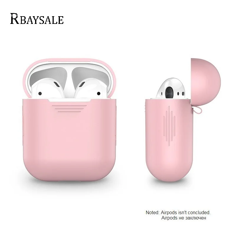 

RBAYSALE For Airpod Case Silicone Cover Portable Earphone Accessories For Airpods Case For Apple Headphone Cover
