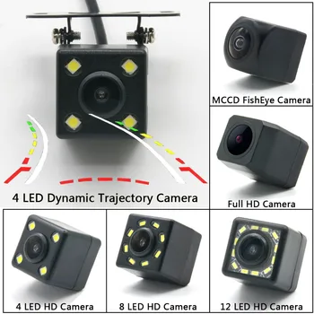 

Intelligent Dynamic Trajectory Tracks CCD Car Auto BackUp Reverse Backup LED Rear View Camera Parking Monitor Wireless Rearview