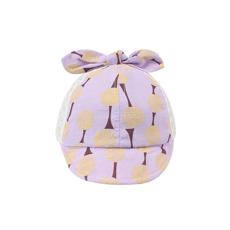 Fashion Flower Baby Girls Hat Mesh Summer Sun Cap Bowknot Cute Baby Hat For Girls Breathable Infant Boy Cap Baby Girls Clothing (15)