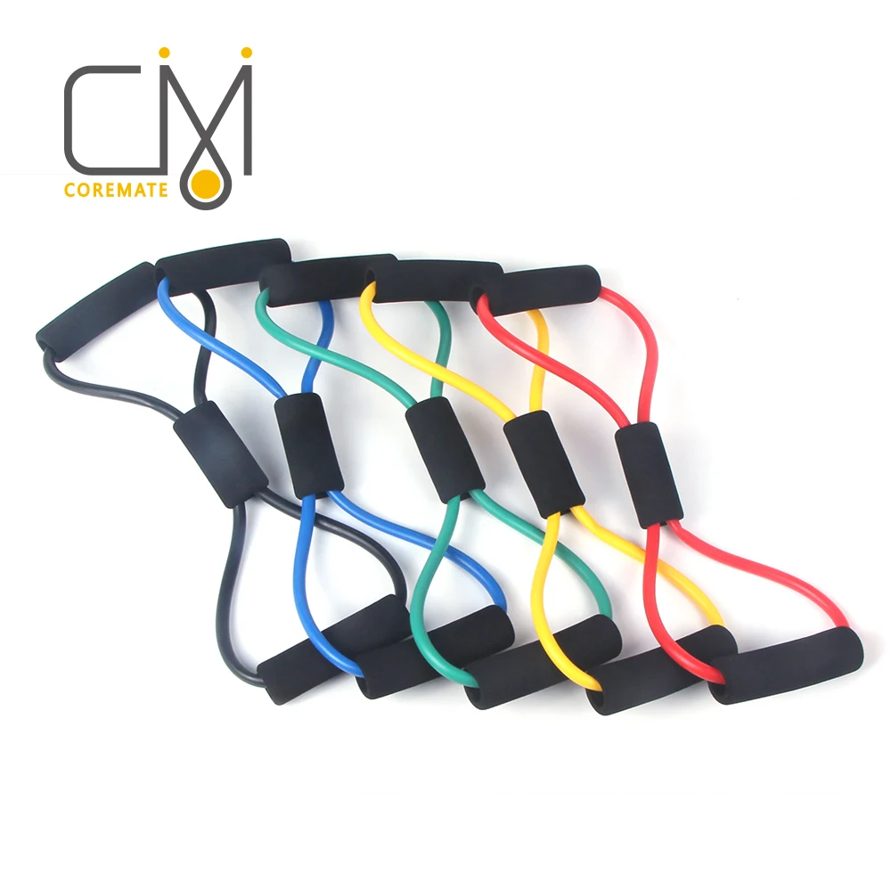 

COREMATE Resistance Bands Fitness Latex Crossfit Workout Pull Rope Pilates Fitness Equipment Exercise Home Gym Elastic Bands