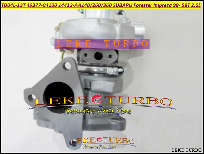 TD04L-13T 49377-04100 14412-AA140 14412AA260 14412AA360 Turbo For SUBARU Forester Impreza 1998- 58T 2.0L 210HP (1)