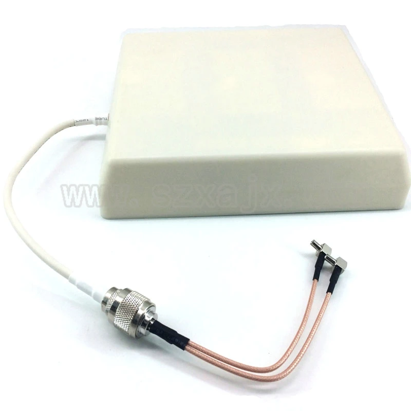 N male к 2 X TS9/CRC9 Male коннектор антенный кабельный сплиттер комбайнер Y типа кабель