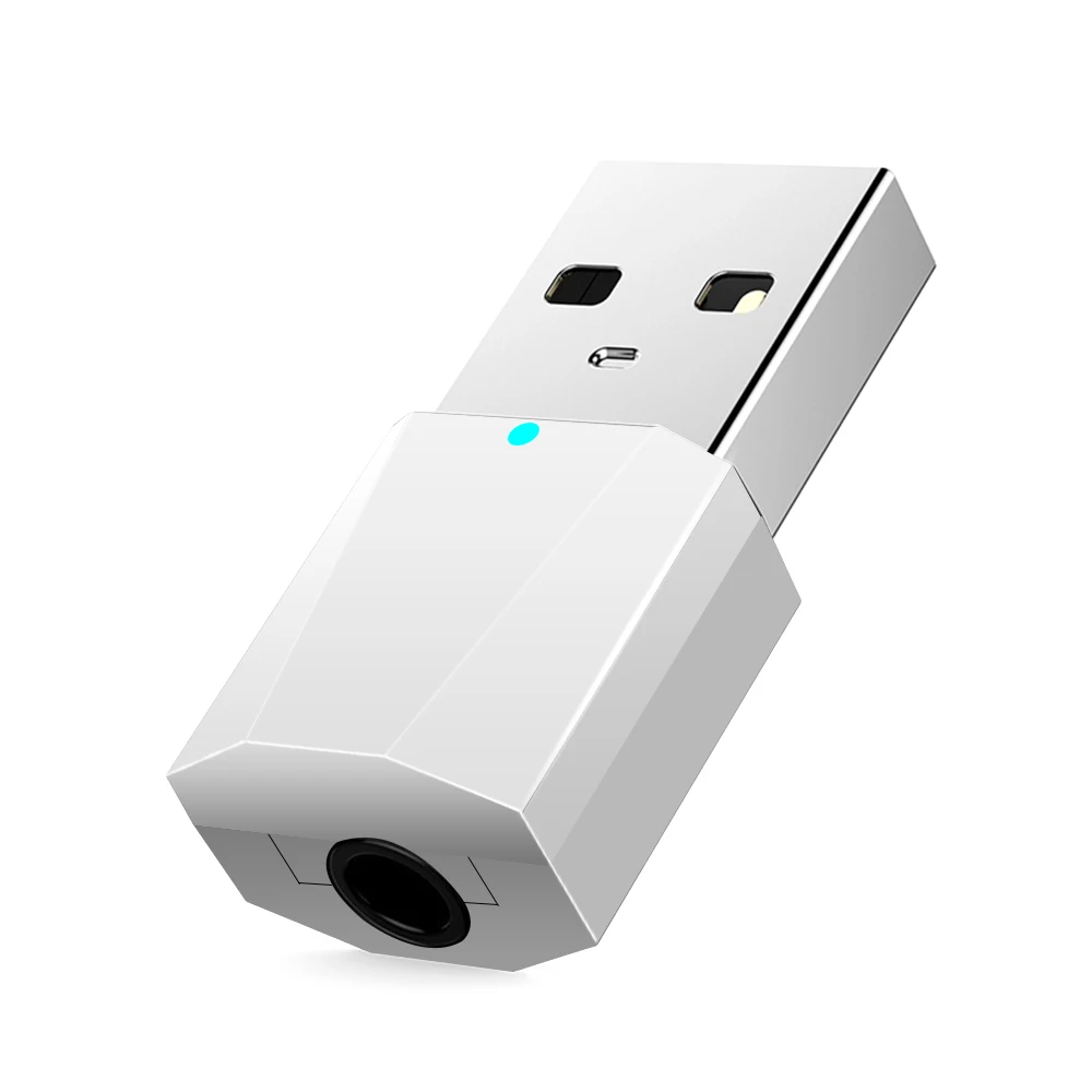 AUX Bluetooth передатчик 4,2 для ТВ ПК Bluetooth адаптер колонки USB для наушников 3,5 мм беспроводной аудио передатчик