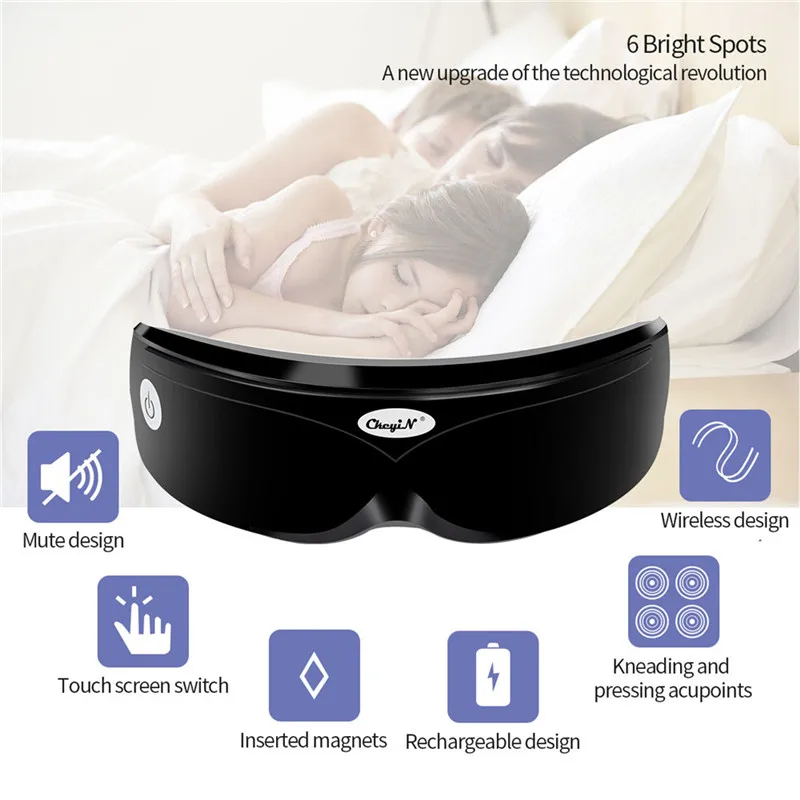 Цена Электрический Вибрационный массажер для глаз прибор для ухода за глазами устройство для снятия усталости от морщин Магнитная терапия Акуп...