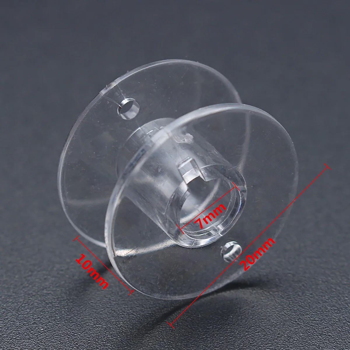30pcs/Lot Transparent Plastic Bobbin 10*20 mm Sewing Accessories Durable Bobbin Spool for Brother Sewing Machine