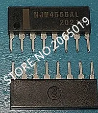 NJM4556AL JRC Op Verstärker Doppelt Hochstrom SIP-8 ''UK Firma SINCE1983 Nikko 