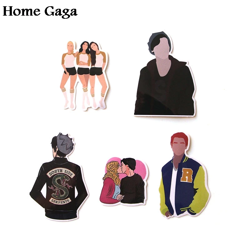 15-Piece Set of Riverdale Stickers for Laptop, Skateboard, Home Decoration, Car Styling - Vinyl Decals for Cool DIY Works by Homegaga image 3