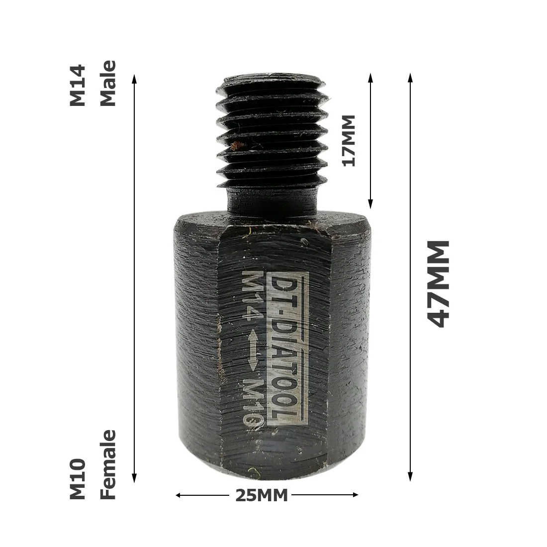 DT-DIATOOL 2 шт./pk M14 до M10 резьба алмазного бурения коронки адаптер Соединительный конвертер шлифовальный стаканчик колеса адаптер № 1