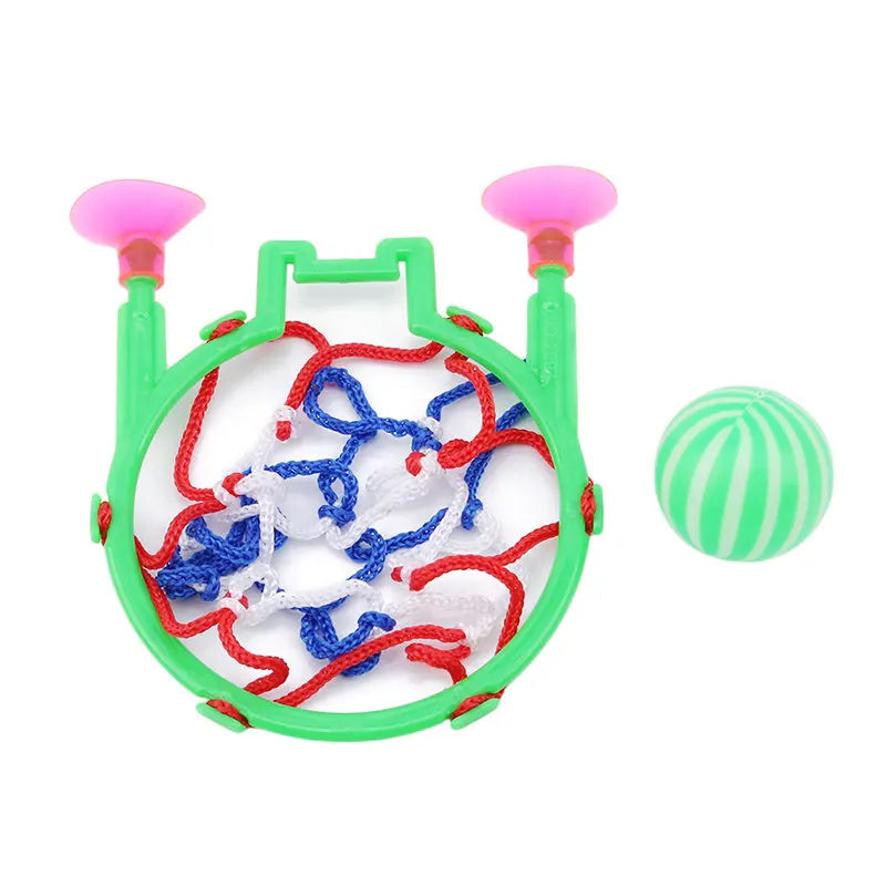 1 шт., развивающая баскетбольная машина для детей и взрослых, портативный с присоской, мини-игрушка, баскетбольный обруч, подарок для детей, игрушки - Цвет: Colorful