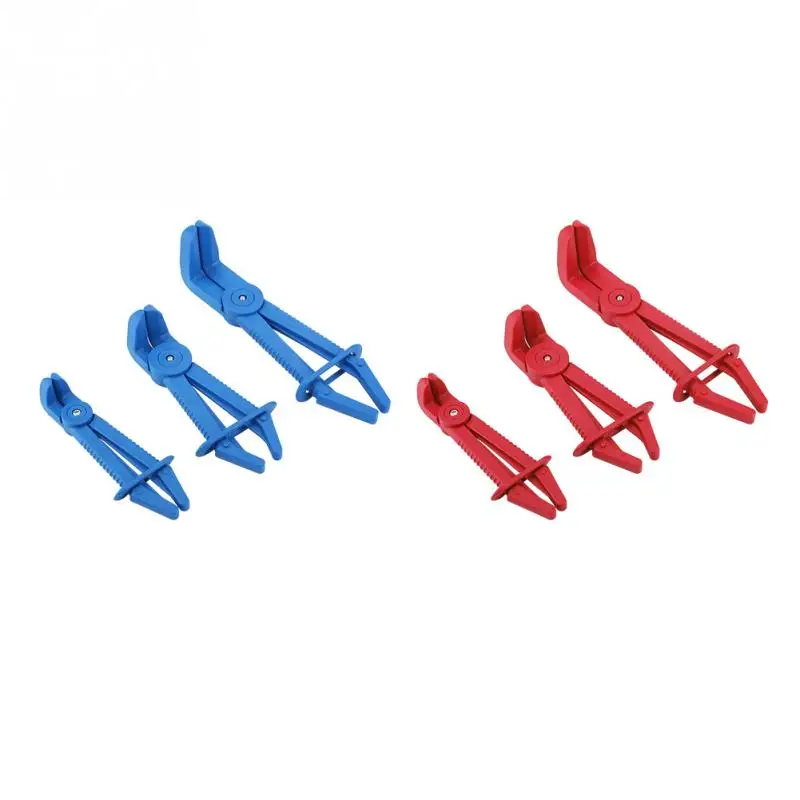 3Pcs/Lot Plastic Flexible Hose Clamp Tool Set Brake Fuel Water Line