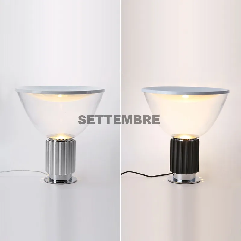 Modern Art Deco Table Lamps for Living Room Bedroom Dining Antique Radar Glass Bedside Lamp Lamparas De Mesa Para El Dormitorio