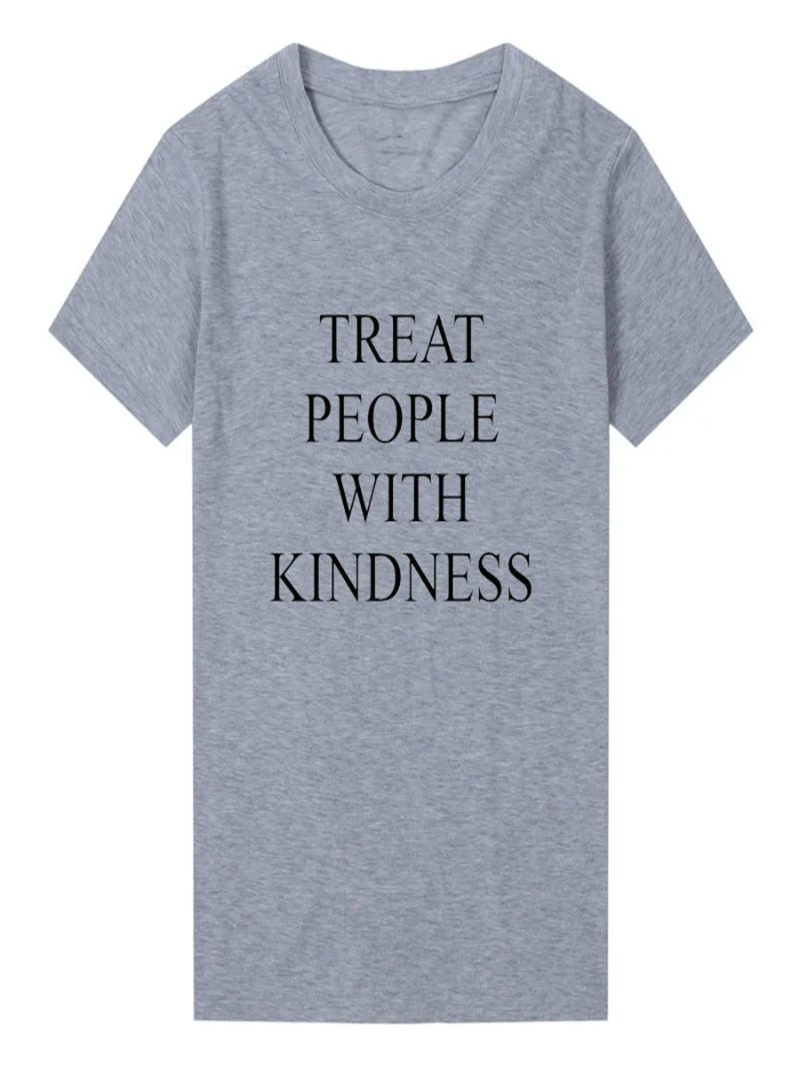 Harry Styles Treat People With Kindness T-Shirt Women Fashion Letter Printed T Shirt Femme Asual Yellow Tee Feminist Tee Tops Harry Styles Treat People With Kindness T-Shirt Women Fashion Letter Printed T Shirt Femme Asual Yellow Tee Feminist Tee Tops