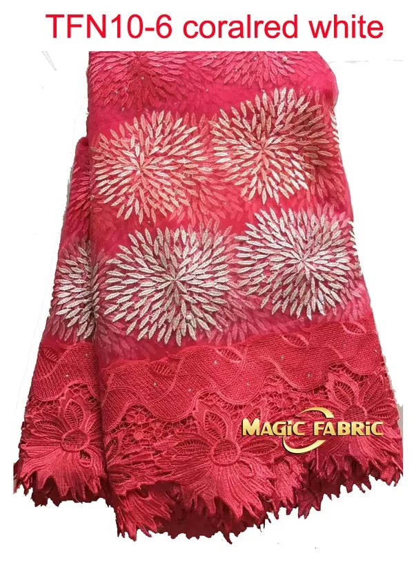 TFN10-6 coralred white