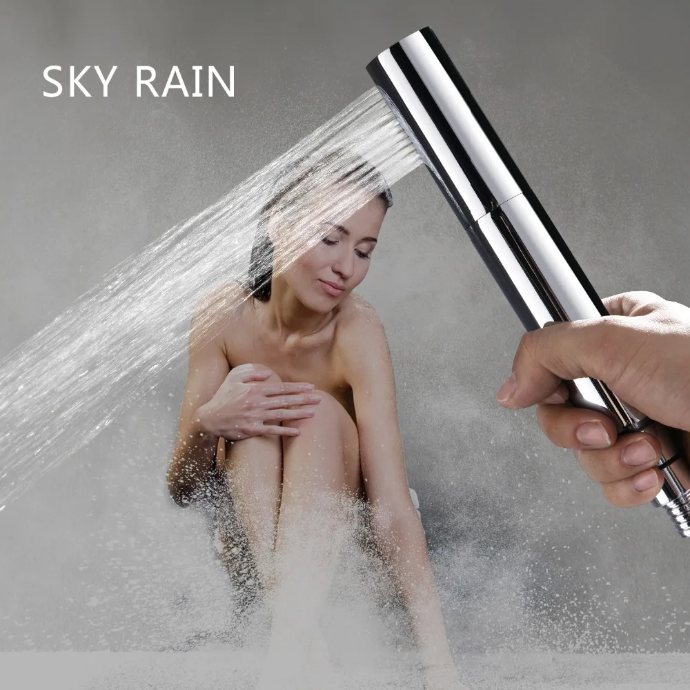 Вращающаяся латунная ручная Лейка для душа SKY RAIN с двумя функциями экономии воды