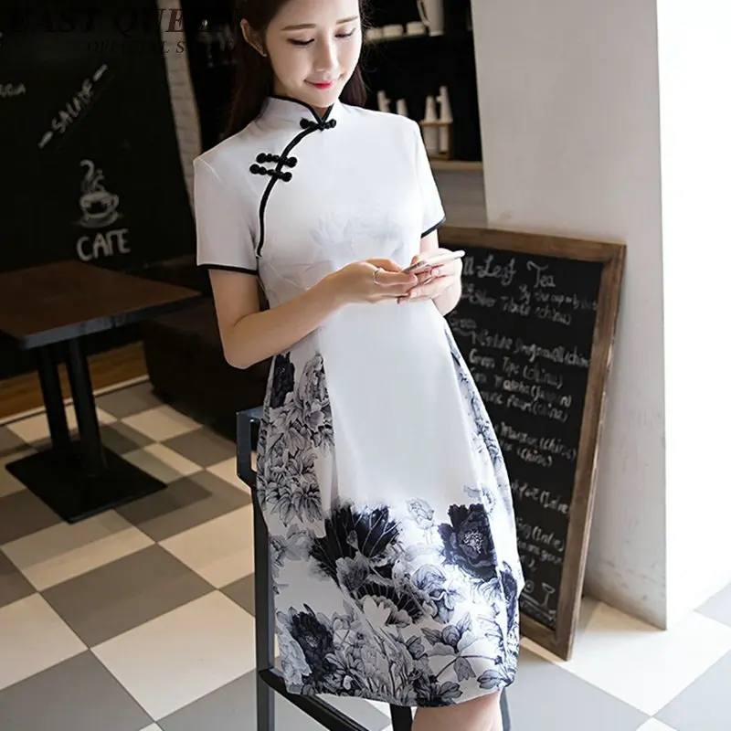 Китайский Восточный платья дамы китайское платье Ципао Женский cheongsam в китайском стиле дизайн современный qipao платье KK908 H