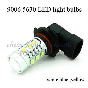Free shipping sale car styling parking 9006 14smd 5630 high quality auto led light bulbs source the fog three colors | Автомобили и
