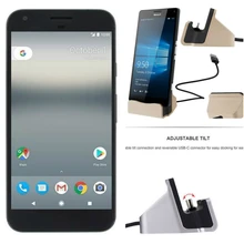 Лучшие продажи USB 3,1 Тип C док-станция для Google Pixel XL пикселей Зарядное устройство Док-станция подставка база