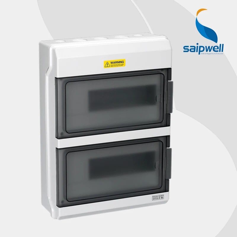 

2014 New Hot Sale Saipwell 380*273*110mm 24 WAYS Waterproof MCB Distribution Box High Quality type GDB-24