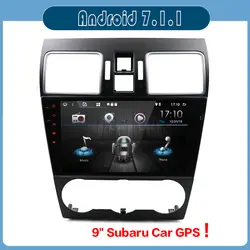 Для Subaru WRX Forester 2014 2015 2016 2017 gps навигации quad Core 2 din Android 7,1 автомобилей радио-плеер DVD С wifi BT FM/AM