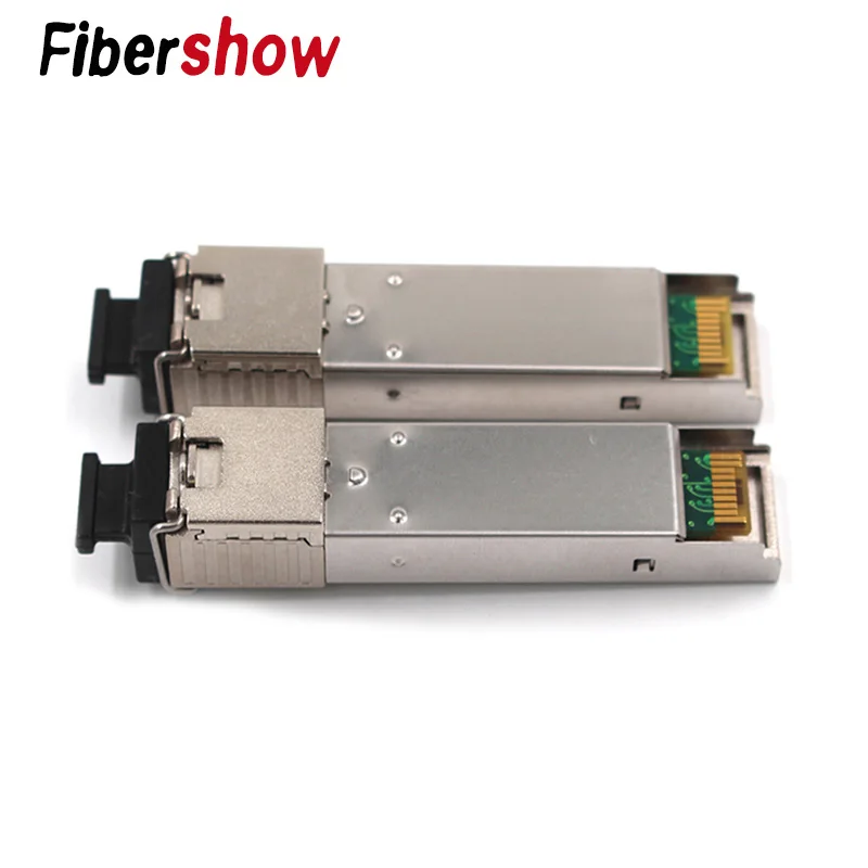 SFP Module SC connector 1.25G SC BiDi 1310nm/1550nm WDM switch SFP Transceiver module with Switch with DDM Function 5