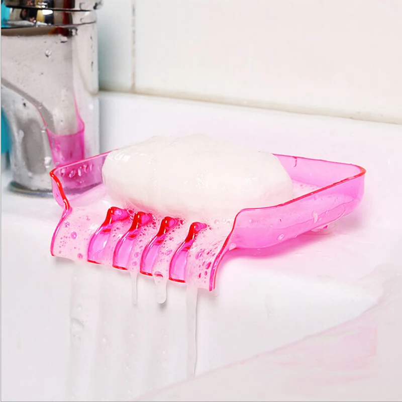 Bathroom Accessories Plastic Soap Holder Creative Soap Dish Storage Soapbox Kitchen Gadget container Bath Goods Kit Banheiro Bathroom Accessories Plastic Soap Holder Creative Soap Dish Storage Soapbox Kitchen Gadget container Bath Goods Kit Banheiro