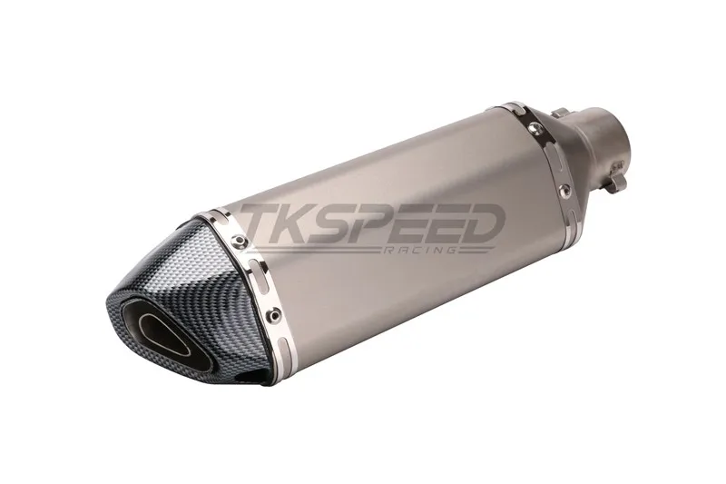 51mm universal Motorcycle Modified Exhaust pipe Muffler Exhaust scooter For CBR125 CBR250 CB400 CB600 YZF FZ400 Z750