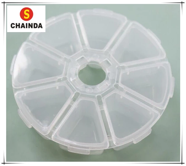 8 пластиковый отсек Коробка контейнер для хранения для ремонта часов