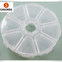 8 пластиковый отсек Коробка контейнер для хранения для ремонта часов