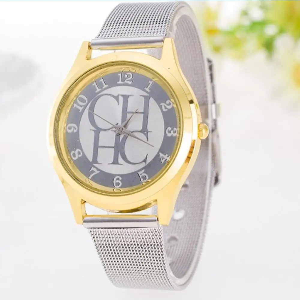 Zegarki Damskie бренды Geneva повседневные кварцевые часы для женщин металлическая сетка нержавеющая сталь платье часы горячая Распродажа Chasy Zhenskiye