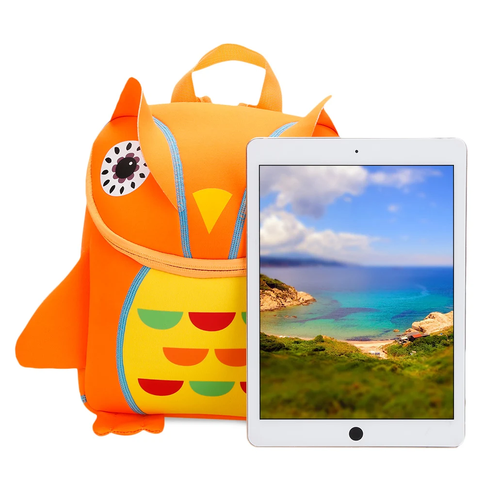 

Fashion Cute Kid Owl School Bags Kindergarten Baby 3D Cartoon Backpack For Children Girls Backpack