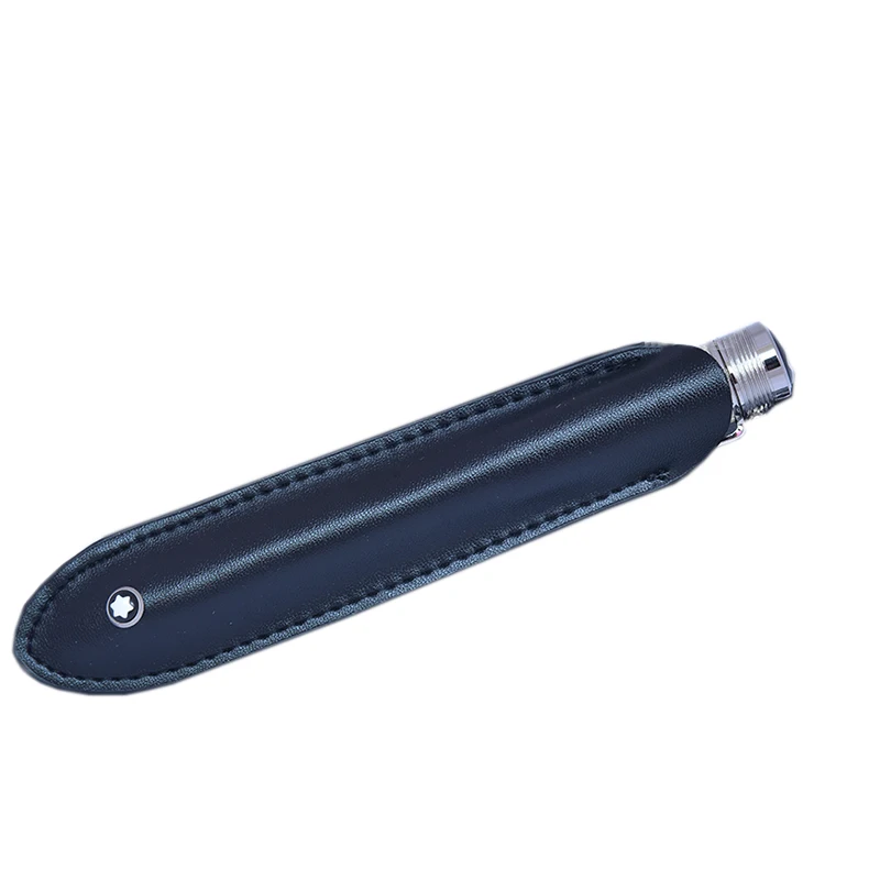 

New Real Leather Pen Bag Birthday Gift Fountain Gel Pen Case