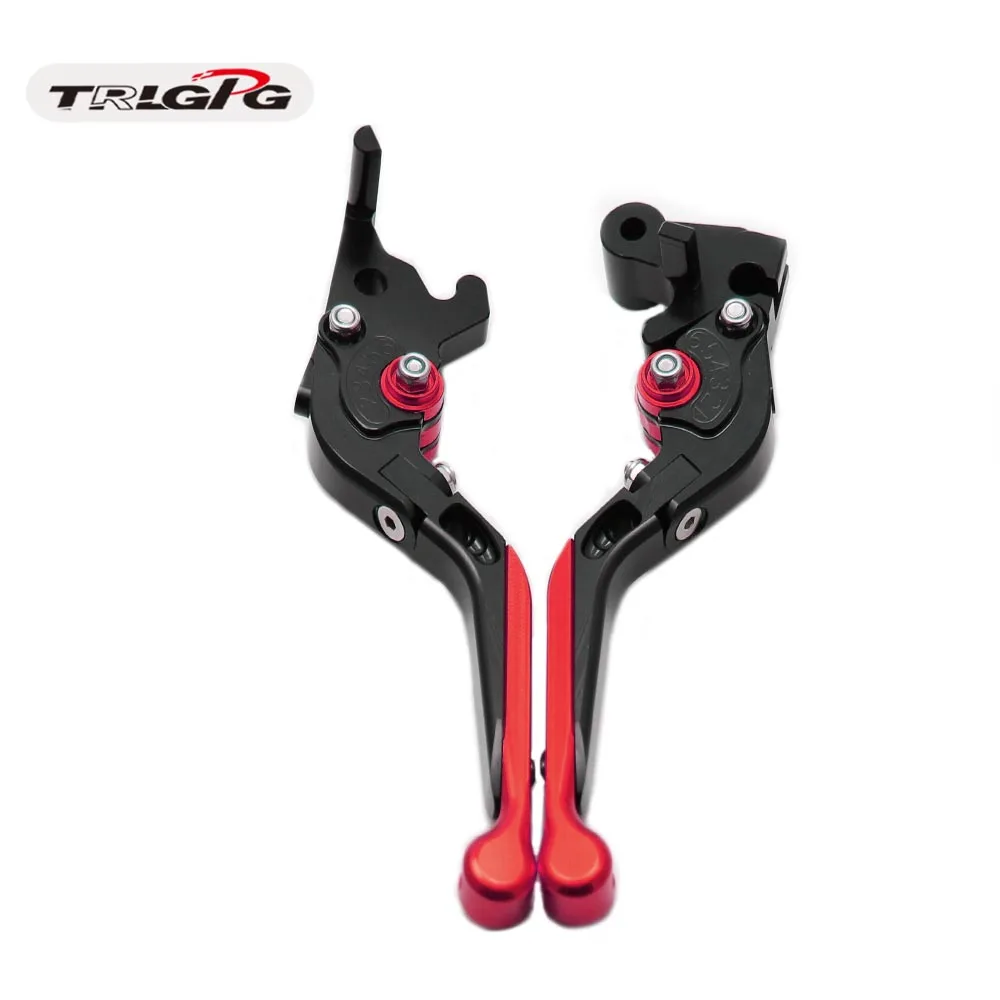 Brake Clutch Levers For Bajaj Pulsar 200 NS/200 RS/200 AS Retro Lever Extendable Folding Lever Motorcycle Accessories Adjustable - Цвет: AAB RED