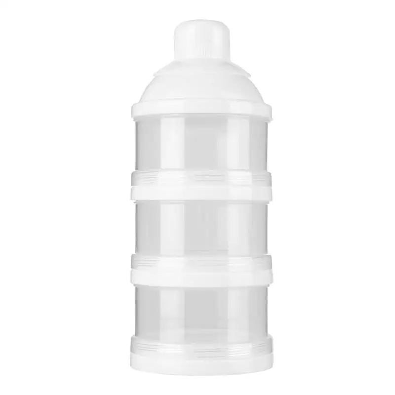 

Three Grid Portable Milk Powder Formula Dispenser Food Detachable Container Storage Feeding Box Baby Food Storage Box