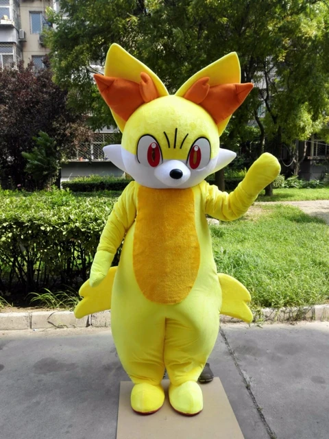 Unisex Mascot Pikachu Inflatable Costume Cosplay Halloween Birthday Funny  Party