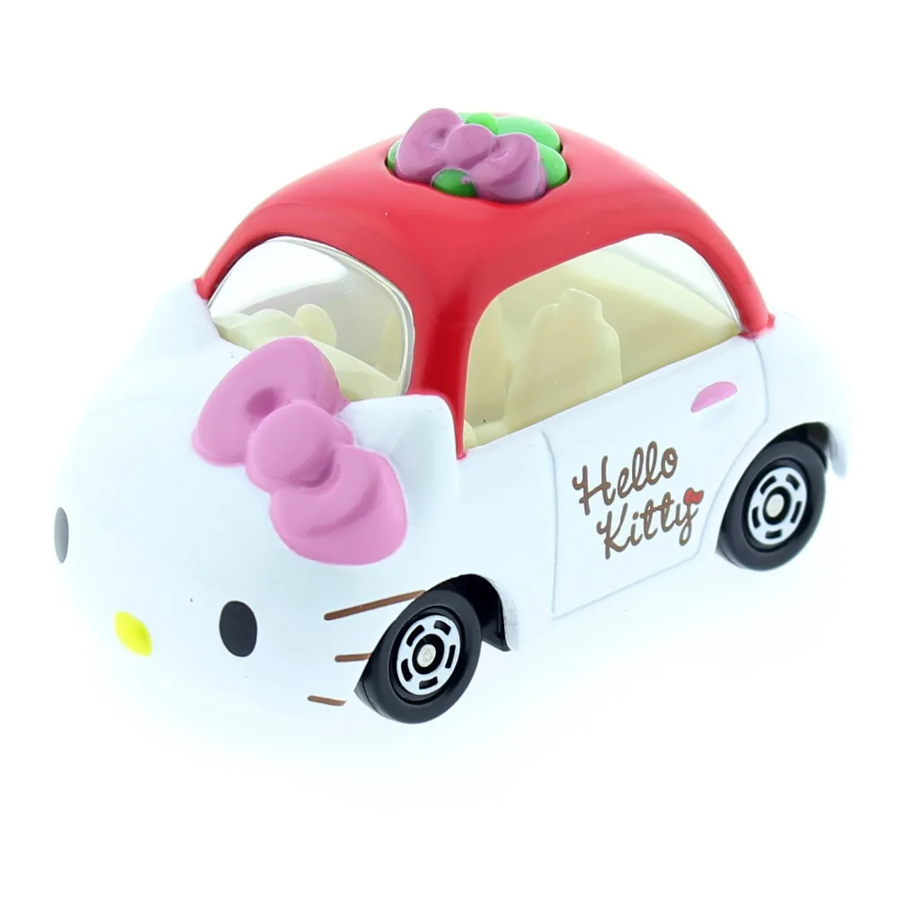 Игрушечный автомобиль DREAM TOMICA № 152 HELLO KITTY TAKARA TOMY литый под давлением