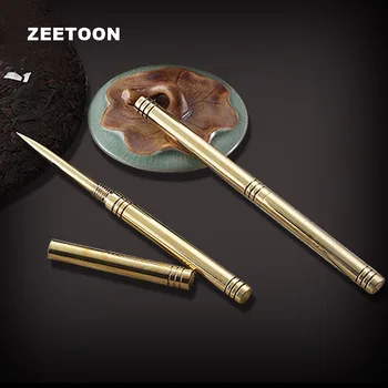 

Pure Copper Tea Cone Pry Brick Tea Pu'er Cutter Professional Tools Needle Cut Puerh Cake Tool Knives Teaware Accessories Decor