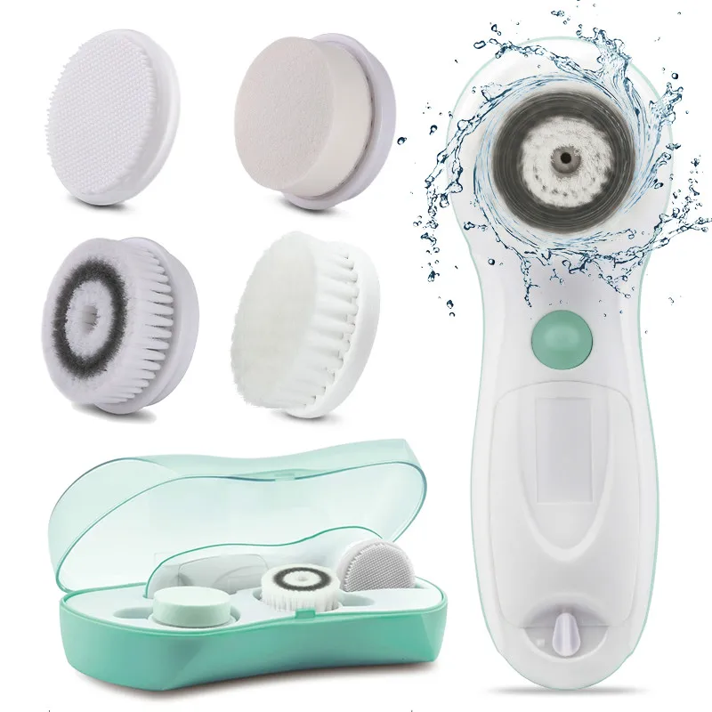 

TOUCHBeauty Beauty Apparatus 3 In 1 Rotating Electric Facial Cleansing Brush Compact Portable Beauty Apparatus Skin Care New